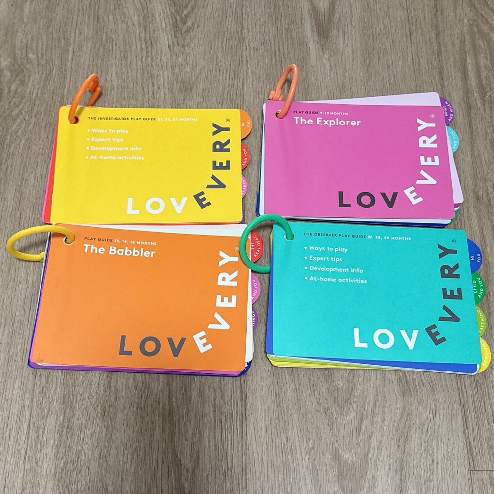 Lovevery Baby Learning Cards Set